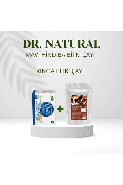 Mavi Hindiba Bitki Çayı 5 gr. x 30 ve Kinoa Bitki Çayı 1.5 gr. x 30 ürün görseli 1