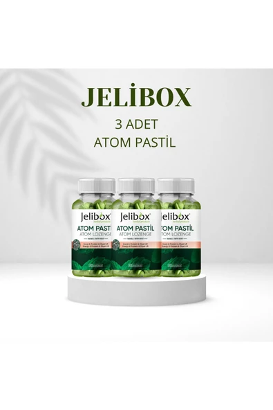 Atom Pastil Atom Lozenge Naneli 45 Adet ( 3 ADET ) ürün görseli 1