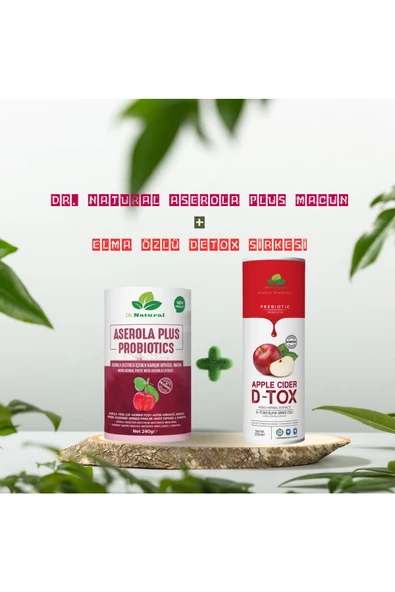 Aserola Macun 240 Gr. ve Elma Özlü Detox Sirkesi 250 ml ürün görseli 1