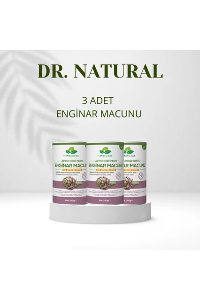 Enginar Macunu Pekmez ve Bal Katkılı Bitkisel Karışımlı Macun 240 Gr ( 3 Adet ) ürün görseli 1