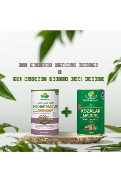Enginar Macun 240 Gr. ve Kozalak Macunu 240 Gr. ürün görseli 1
