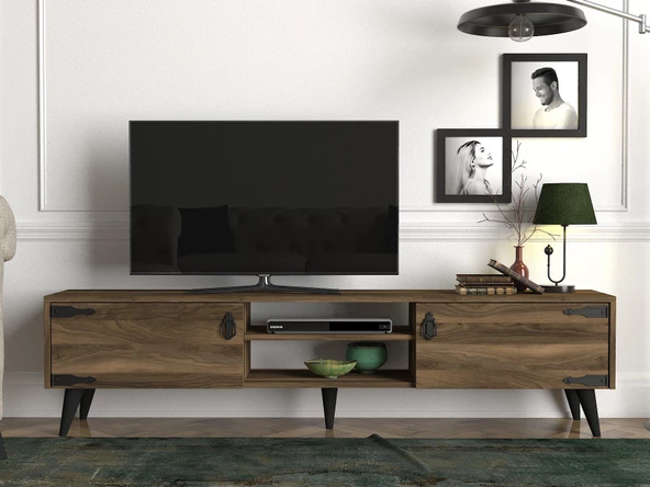 Dekorister Dekorister Athes Tv Sehpası Ceviz ürün görseli 1