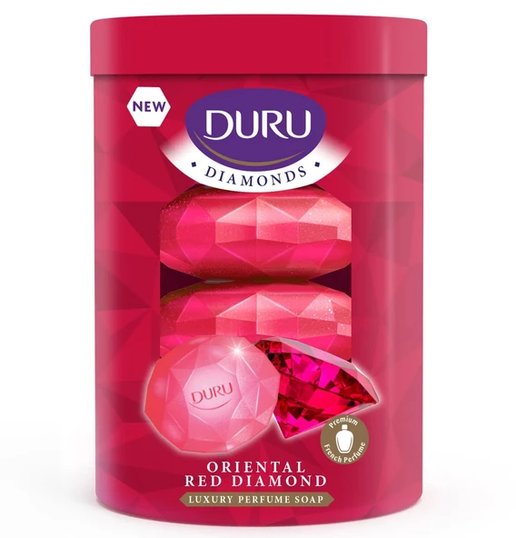 Duru Diamonds Serisi Oriental Red Diamond Güzellik Sabunu 360 GR ürün görseli 1