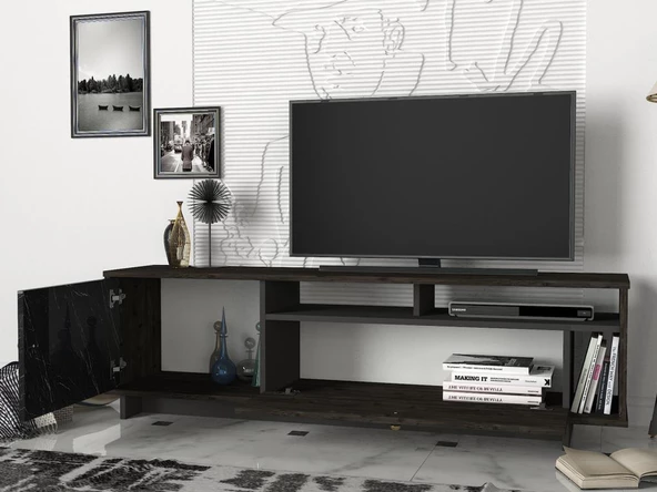Artem Tv Ünitesi Rebab-Mermer - Resim 3