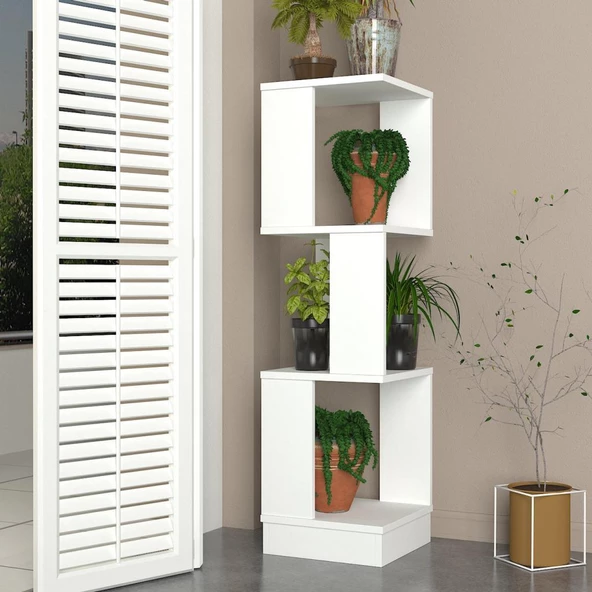 Dekorister Levander Çiçeklik Beyaz - Resim 3