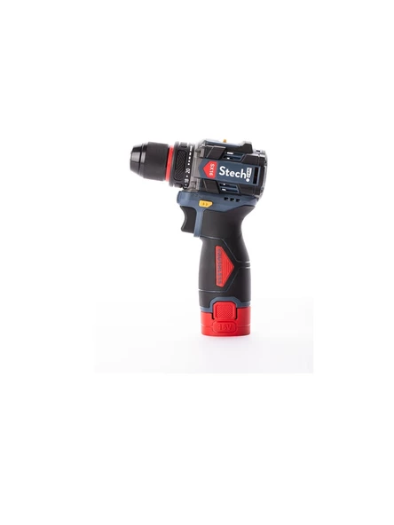 STECH END SX16 2/2.0 AH KÖMÜRSÜZ AKÜLÜ MATKAP 16V ürün görseli 1
