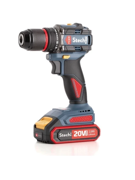 STECH END SX12-2/2.0 AH KÖMÜRSÜZ AKÜLÜ MATKAP ürün görseli 1