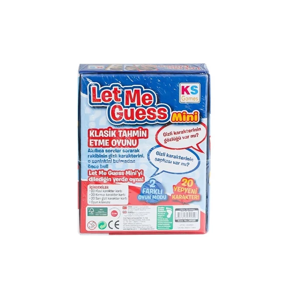 25125 Let Me Guess Mini -KS Games - Resim 2
