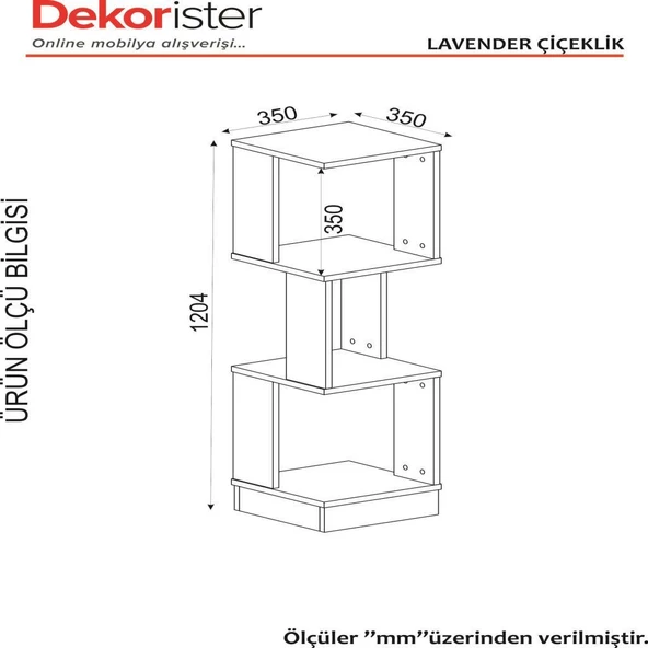 Dekorister Levander Çiçeklik Beyaz - Resim 7