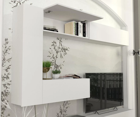 Gizmo Tv Ünitesi Beyaz - Resim 4