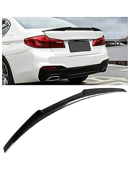 BMW 3.SERİ G20 UYUMLU PLASTİK PARLAK SİYAH M4 SPOİLER ürün görseli 1