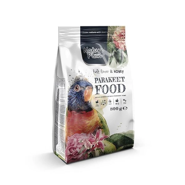 NATURE PLAN PARAKET YEMİ 800 GR ürün görseli 1