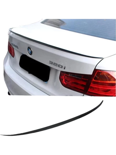 BMW F30 PLASTİK PARLAK SİYAH BOYALI M3 SPOİLER ürün görseli 1