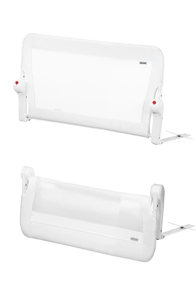 Wellgro 90*65 cm Beyaz Yatak Bariyeri, Çocuk Yatak Korkuluğu ürün görseli 1