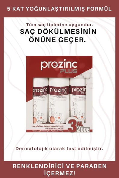 Prozinc Plus Saç Losyonu 150 Ml 3 Al 2 Öde - Resim 2