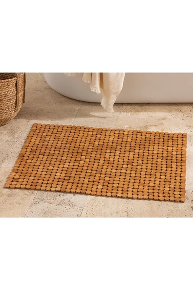 English Home Bamboo Bambu Duş Kaydırmazı 50x70 Cm Bej ürün görseli 1
