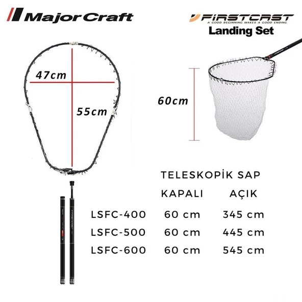 Major Craft Kepçe LSFC-500 - Resim 2