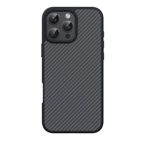 Gpack Apple iPhone 16 Pro Kılıf Karbon Fiber Görünümlü Magsafeli Elnino Kapak ürün görseli 1