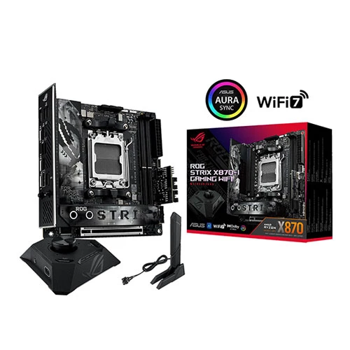 ASUS ROG STRIX X870-I GAMING WIFI ürün görseli 1