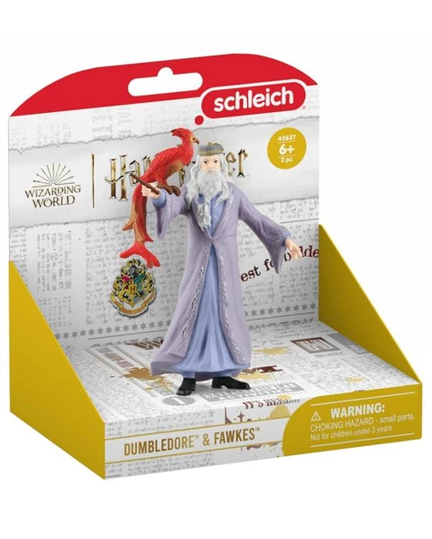 Schleich Harry Potter Büyücülük Dünyası Mini Figür Dumbledore ve Fawkes 42637 ürün görseli 1
