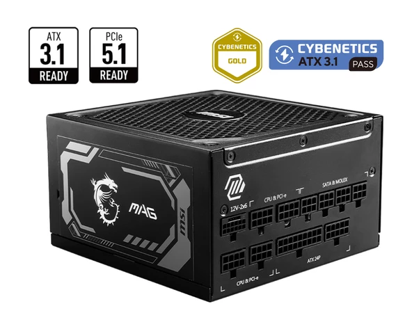 MSI PSU MAG A1250GL PCIE5 ürün görseli 1