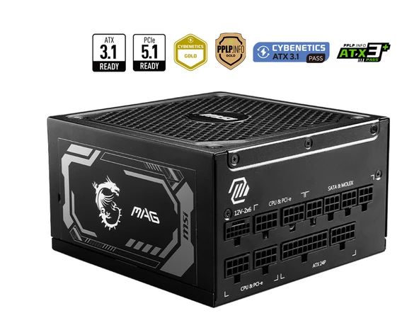 MSI PSU MAG A1000GL PCIE5 ürün görseli 1