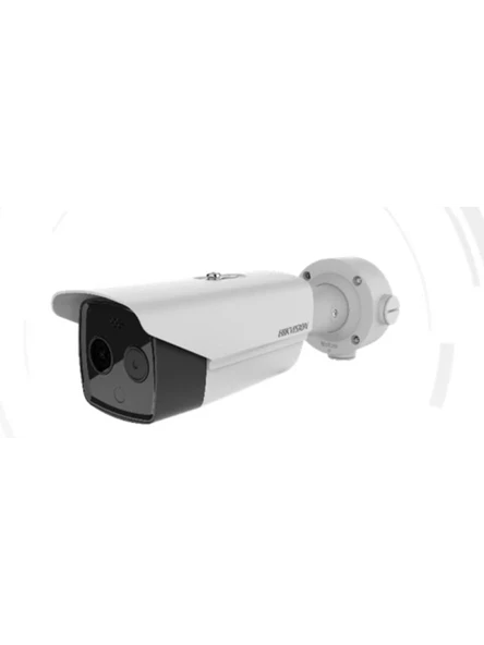 HIKVISION  DS-2TD2617-3/QA 4Mpix, 4mm Lens, H265+, 40Mt Gece Görüsü,  PoE, Yangin Algilama, Sesli Alarm, Termal IP Kamera ürün görseli 1
