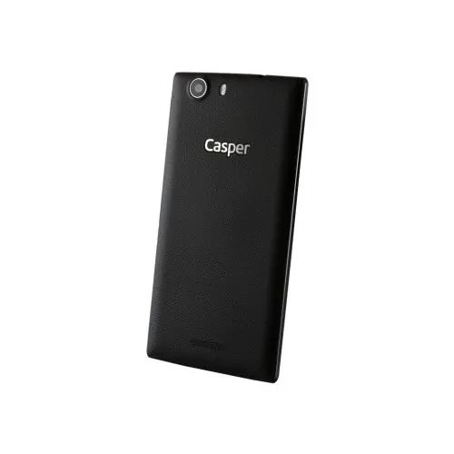 Casper Via V6 Kılıf Ultra İnce Silikon Kapak 0.2 mm Füme ürün görseli 1
