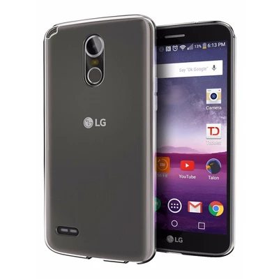 LG Stylus 3 Kılıf Ultra İnce Silikon Kapak 0.2 mm Şeffaf ürün görseli 1