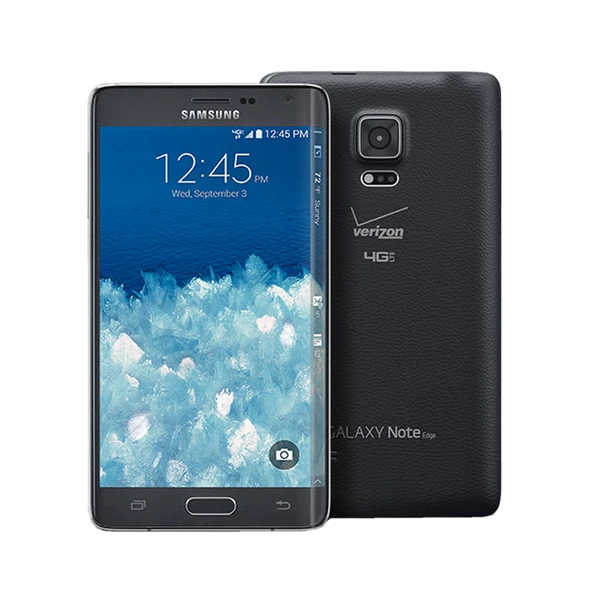Samsung Galaxy Note 4 Edge Kılıf Ultra İnce Silikon Kapak 0.2 mm Füme ürün görseli 1