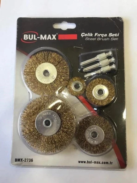 Bulmax Tel Fırça Seti 5li BMX-2736 ürün görseli 1