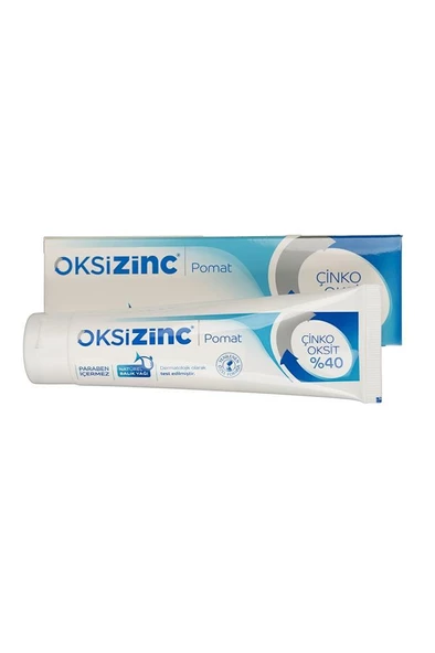 Oksizinc Pomat Cinko Oksit Krem %40 100 Gr ürün görseli 1