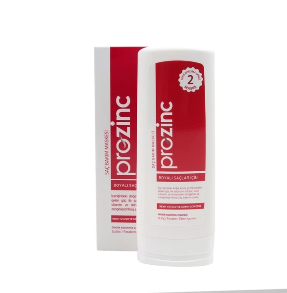 Prozinc Boyalı Saçlar Için Saç Bakım Maskesi 300 Ml ürün görseli 1