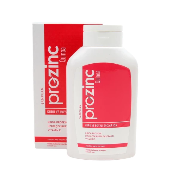 Prozinc Quinoa Kuru Ve Boyalı Saçlar Için Şampuan 300 Ml ürün görseli 1