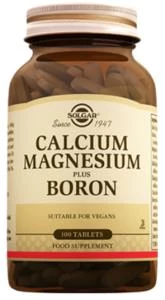 Solgar Calcium Magnesium Plus Boron 100 Tablet ürün görseli 1