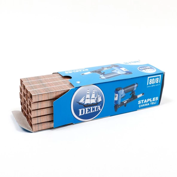 Delta Zımba Teli 80/8 (Paket 5000 Adet) ürün görseli 1