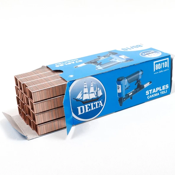 Delta Zımba Teli 80/10 (Pkt 4000 ad) ürün görseli 1