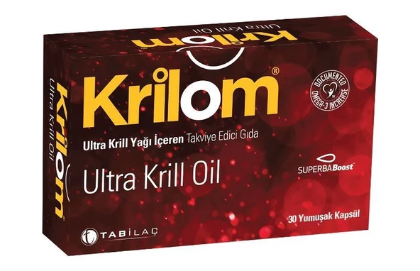 Tab Krilom Ultra Krill Oil 30 Softjel ürün görseli 1