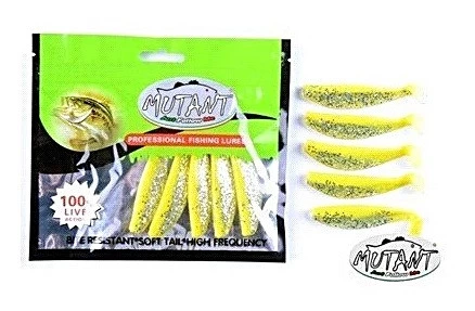 Captain Mutant 3505 7,8 cm Silikon Balık Suni Yem 5'li Paket - Turna Levrek Silikonu ürün görseli 1