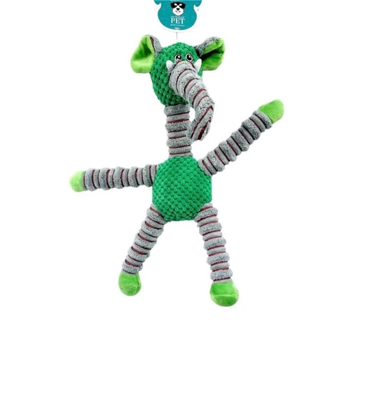 Nanbell W561 Kedi ve Köpek Peluş Oyuncak 37-34cm Yeşil ürün görseli 1