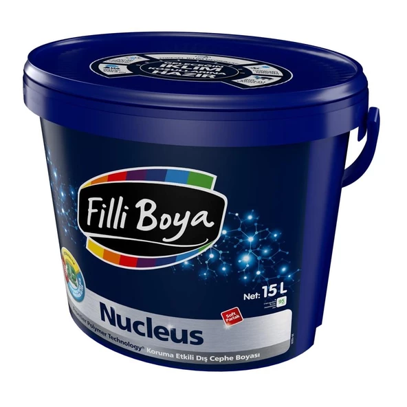 Filli Boya Nucleus Koruma Etkili Dış Cephe Boyası Beyaz 15Lt. ürün görseli 1