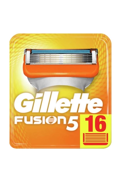 Gillette Fusion5 Manual Yedek 16'Lı Karton Ambalaj ürün görseli 1