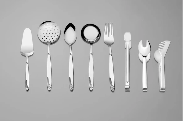 Nehir lizbon 8 parça servis takımı - maşa - servis seti takımı ürün görseli 1