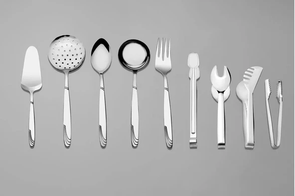 Nehir lizbon 9 parça servis takımı - maşa - servis seti takımı ürün görseli 1