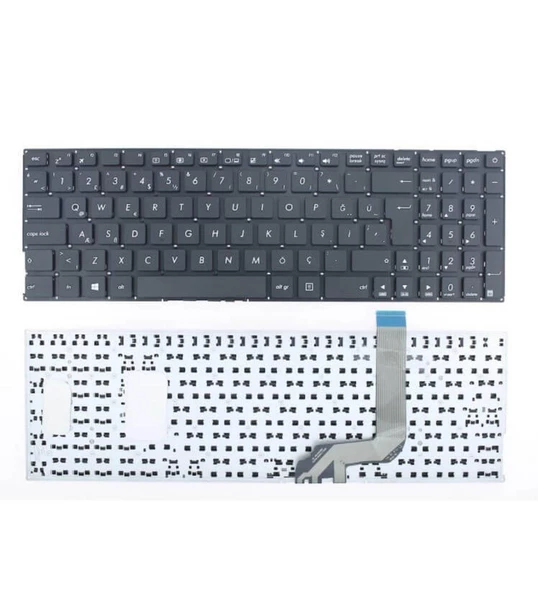 Asus X542UR Klavye Tuş Takımı Siyah TR ürün görseli 1