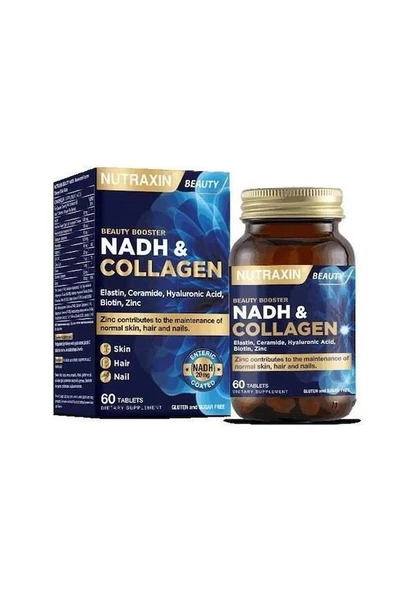 Nutraxin NADH & Collagen 60 Tablet 8680512634812 ürün görseli 1