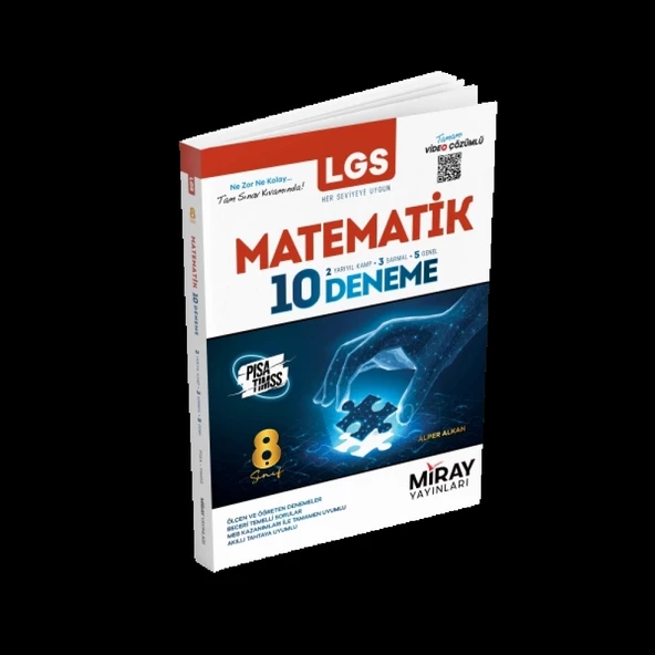 Miray LGS (8. Sınıf) Matematik 10 Deneme ürün görseli 1