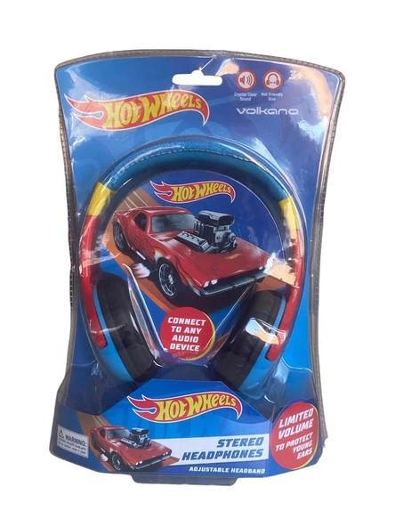Hot Wheels  Bluetooth Kulaklık Mikrofonlu Kablosuz Çocuk Kulaklığı Lisanslı MT-9938-HW ürün görseli 1