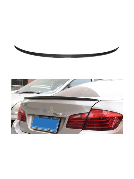 BMW 5.SERİ F10 PLASTİK PARLAK SİYAH BOYALI M5 SPOİLER ürün görseli 1