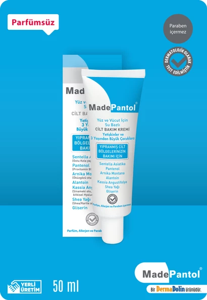 MADEPANTOL SU BAZLI CİLT BAKIM KREMİ 50 ML ürün görseli 1